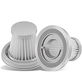 Fearet Pack of 2 Replacement Washable Filter Element Suitable for XIAOMI,Compatible with MIJIA Handy Vacuum Cleaner Home Car Mini Vacuum Cleaner Accessories HEPA Filter