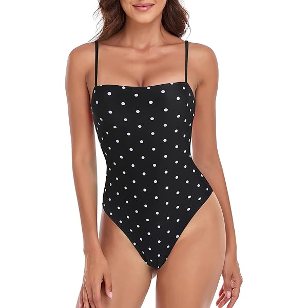 Bar III Prism Cutout One-Piece Swimsuit Black/White Size X