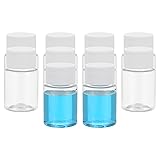 PATIKIL 10 Pcs 30ml Reagent Bottles, PET Wide Mouth
