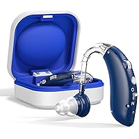 Rechargeable BTE Hearing Aids Personal Sound Assist for Seniors and Adult