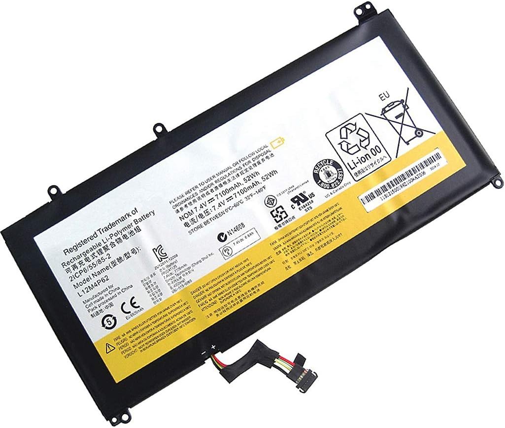 XITAIAN 7100mAh 52Wh 7.4V L12M4P62 L12L4P62 Replacement Battery for Lenovo Ideapad U430 U530 U530-20289 Touch 2ICP6/55/85-2 121500163