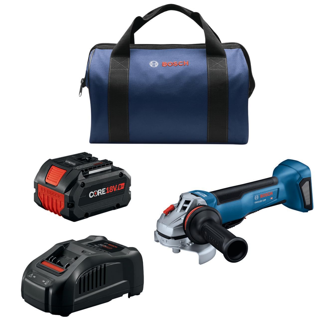 BOSCH GWS18V-10PB14 18V Brushless 4-1/2 – 5