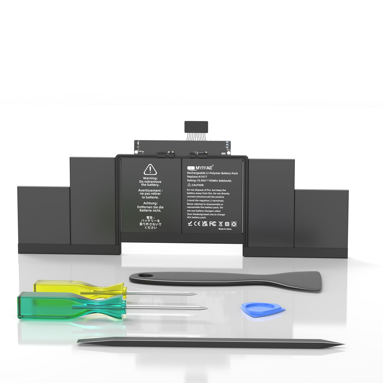 MYIYAE A1417 Battery Replacement for MacBook Pro 15