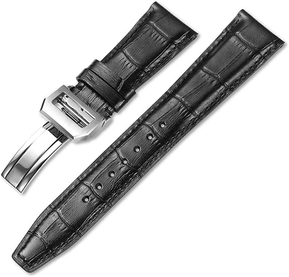 Leather Watch Band Replacement Strap, Leather Replacement Band Watch Strap for Men, Mens Handmade Dark Leather Watch Band, Womens Leather Watch Band, Watch Band Leather Gift Men Women