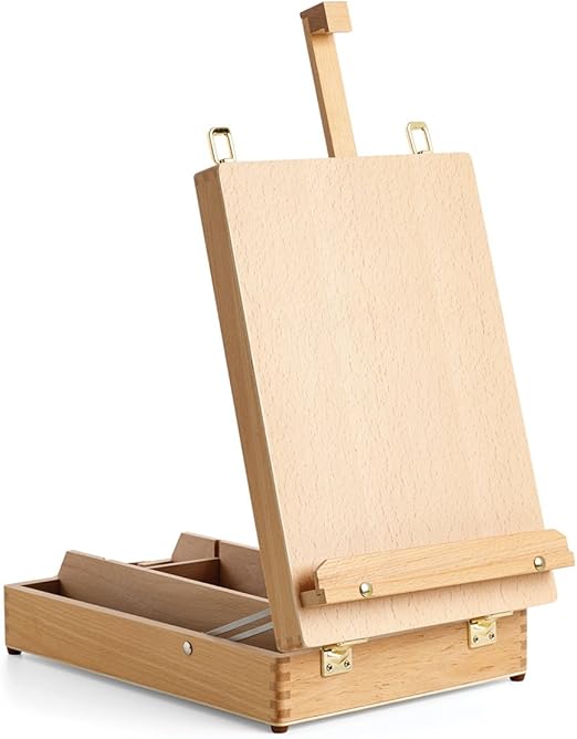 Colart LIFFEY Caja Caballete, Madera, marrón, 62x27x37CM: Amazon.es: Hogar