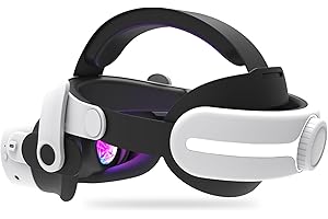MLemonVR Head Strap Accessories for Meta Oculus Quest 3/3S Non-Battery Soft and comfortable, enhanced balance, adjustable elastic band (white)
