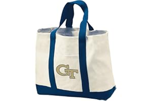 BROAD BAY Georgia Tech Tote Bags OFFICIAL Georgia Tech Tote Bag Medium Multi Color