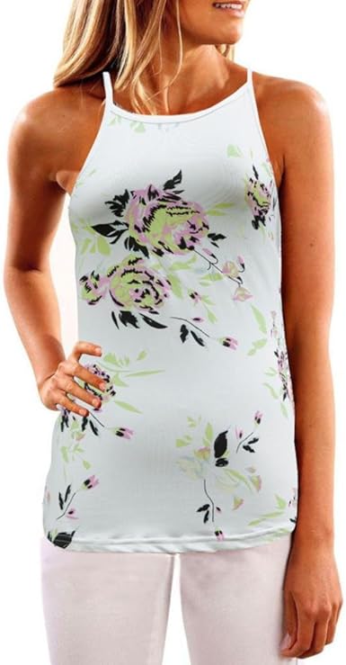 Vovotrade Mujer Flor Rama Encuentro Sol Cambio de Color Chaleco sin Mangas Camiseta Blusa Camisetas sin Mangas: Amazon.es: Ropa y accesorios