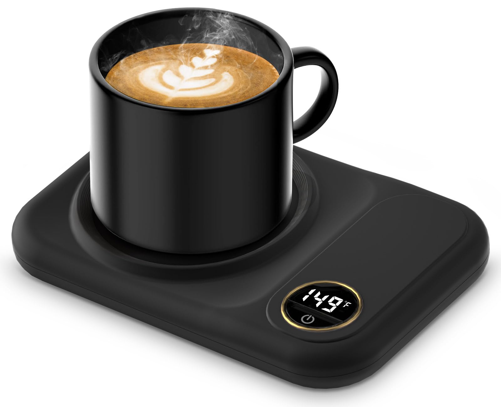 Photo 1 of Coffee Mug Warmer, 3-Temp Settings USB Coffee Mug Warmer, 113?/131?/149? Plug in USB Candle Warmer, Christmas Electric Beverage for Coffee, Cocoa, Tea, Candle, Valentine's Day Gift for Lover