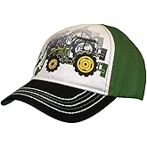 John Deere Tractors Toddler Boy Tractor Fade Design Baseball Cap, Green/Black/White
