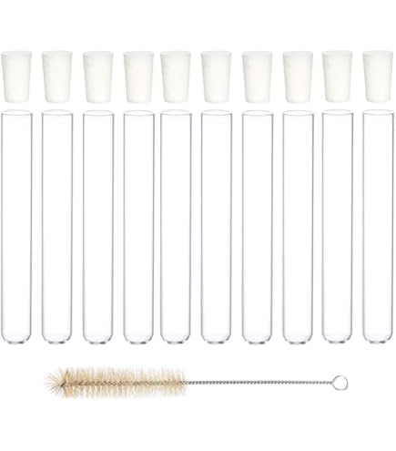 Corning Pyrex 99445-12 Borosilicate Glass Round Bottom 6mL
