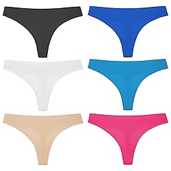 Women’s 6 Pack Seamless Basic Sexy Hot Underwears