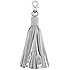 Belkin MIXIT Lightning to USB Leather Tassel with 7-Inch 2.4 Amp Lightning ChargeSync Cable for iPhone, iPad and iPod (Gray)