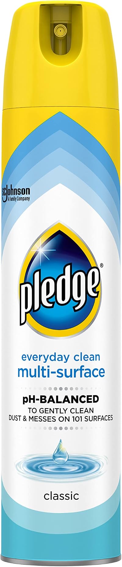 Pledge Clean It Multisurface Polish Cleaner Classic 250ml Pack of 12
