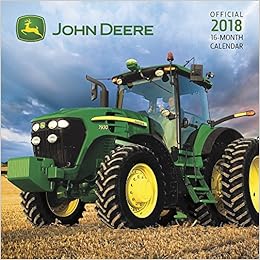 John Deere 2018 Wall Calendar, by Trends International John Deere 2018 Wall Calendar, by Trends International