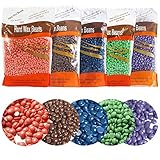 Perman Depilatory Pearl Hard Wax Brazilian Granules Hot Film Wax Bead For Hair Removal ,10 Ounce/300g (Chamomile smell)