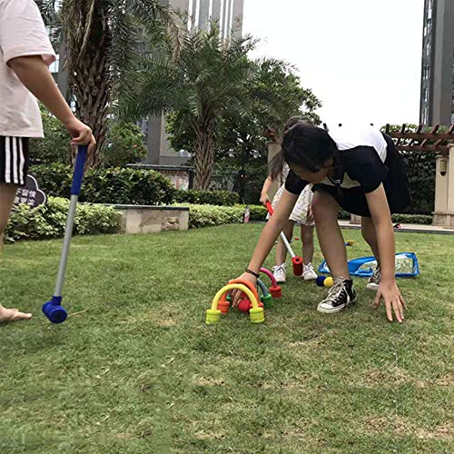 image for Forevive Children's Croquet Set Elastic Sponge Double Croquet Set Indo