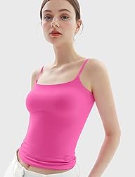PUMIEY Womens Tank Tops Square Neck Sleeveless