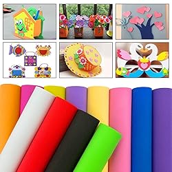 120 Pack EVA Foam Sheets, 8 x 6 Inch, 1mm