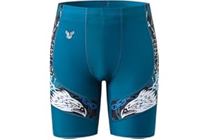 ADOREISM Men's Swim Shorts Athletic Quick-Dry UPF 50+ Swimsuit Jammers