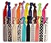 Kenz Laurenz No Crease Hair Ties - NEW 20 Pack Prints and Solids Assortment