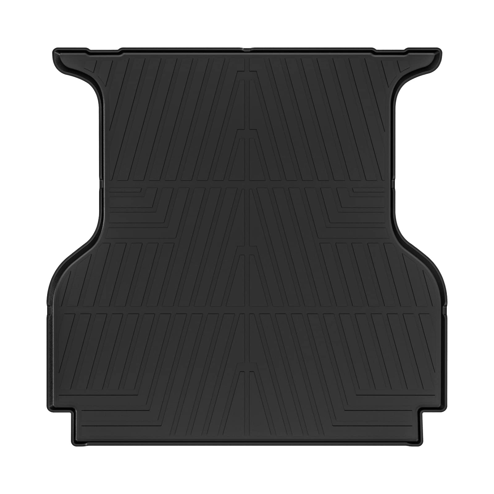 TPE Floor Mats & 5FT Cargo Liner For 2024-2025 Ford Ranger Super Crew Cab – Black