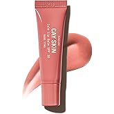 Cay Skin Isle Lip Balm SPF 30 – High Shine, Hydrating + Sheer Lip Gloss in Vanilla Brown Sugar Flavor – Formulated with Natural Ingredients for All Skin Tones – Nude Ting, 0.35 oz