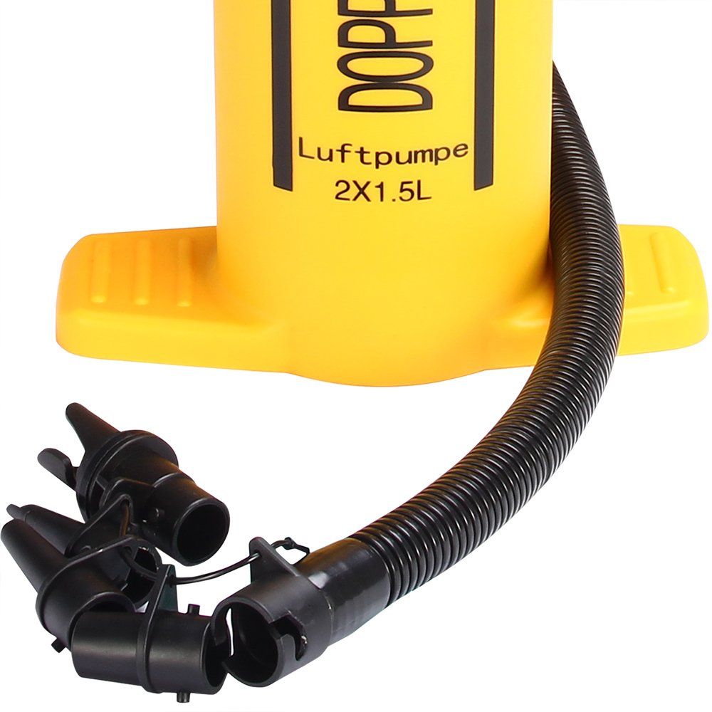 Strong Bicycle Tire Inflation Adapter Inflatable Mattress Dual Piston