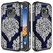Galaxy S7 Active Case, TownShop Moroccan Floral Design Hard Impact Dual Layer Shockproof Bumper Case for Samsung Galaxy S7 Active