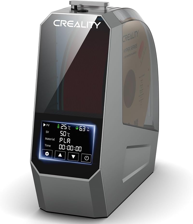Creality Space PI Filament Dryer 1kg 1.75/2.85mm 360° Hot Air 110W PTC
