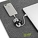 ELFRhino Silicone Earphone Organizer Earphone Wrap Winder Headphone Cord Organizer Wrap Winder Manager/Cable Winder(Black, 1 Piece)