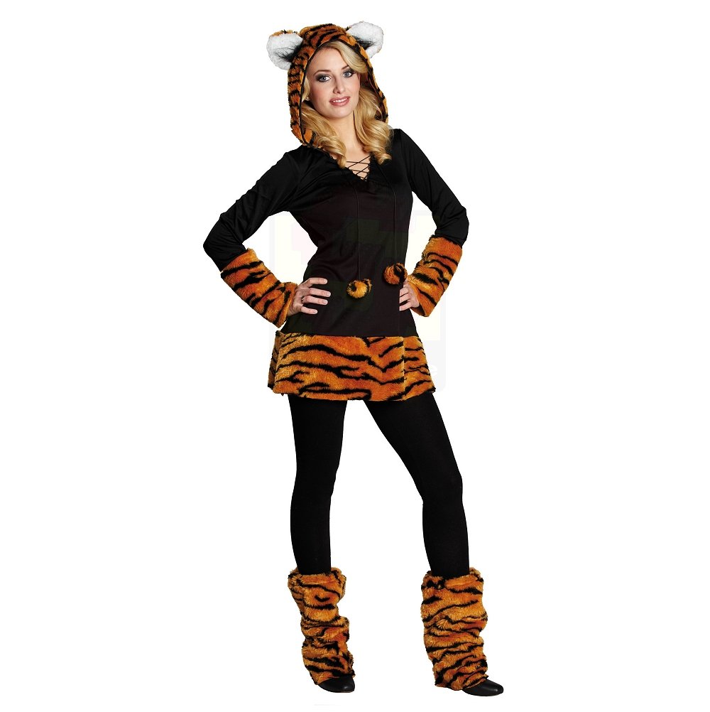 Rubie's 13706-42 Fancy Dress Costume Tiger Size 42 Multicoloured