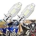 QKPARTS 2PCS 30-SMD LED Headlight Bulbs for Yamaha YFZ450 Banshee 350 YFZ350 Kawasaki KLX250 ATV
