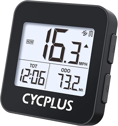 CYCPLUS G1 Wireless GPS Bike Computer Backlight IPX6 Waterproof