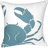 thumbnail image 2 of Coastal Beach Pillow Covers 18x18 Set Of 2, Starfish Coral Seahorse Throw Pillow Covers Outdoor Decorative Pillow Case For Couch Bed Sofa Cushion Home Decor 2 of 11