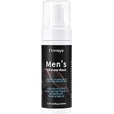 Men's Intimate Wash, pH Balanced Foaming Groin Cleanser for Odor Control | pH balanced foaming cleanser with coconut oil &amp; menthol for daily male hygiene, odor control, freshness and gentle groin care