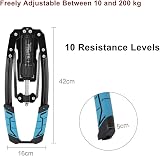 XJYMCOM Chest Exerciser 10-200kg Hydraulic Power Adjustable Strength Trainer view 2