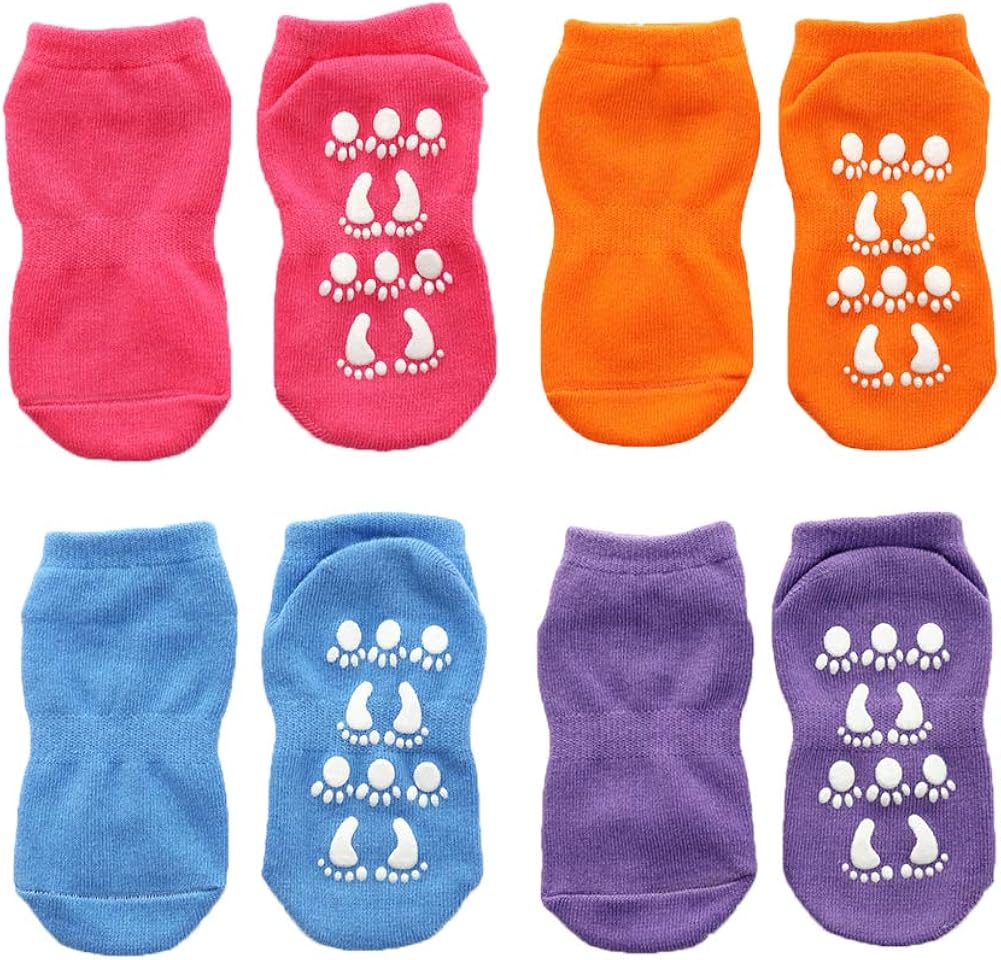 ESA Supplies Non Slip Socks for Kids Gymnastics Trampoline