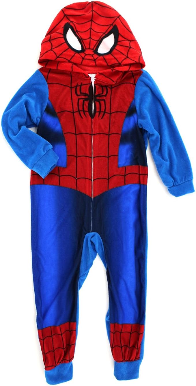 Marvel Baby Boys Spiderman Blanket Sleeper Pajamas Blanket Sleepers