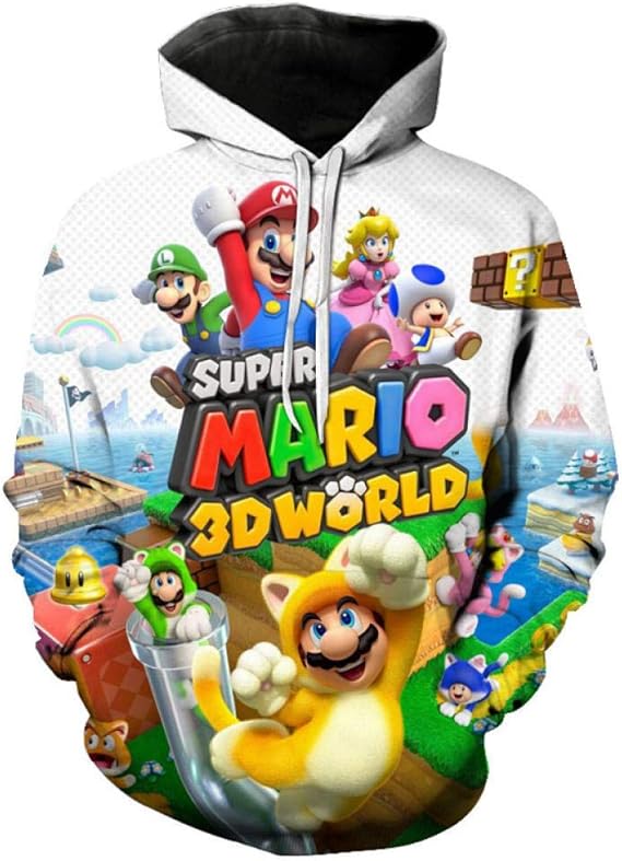 sudadera levis mario bros