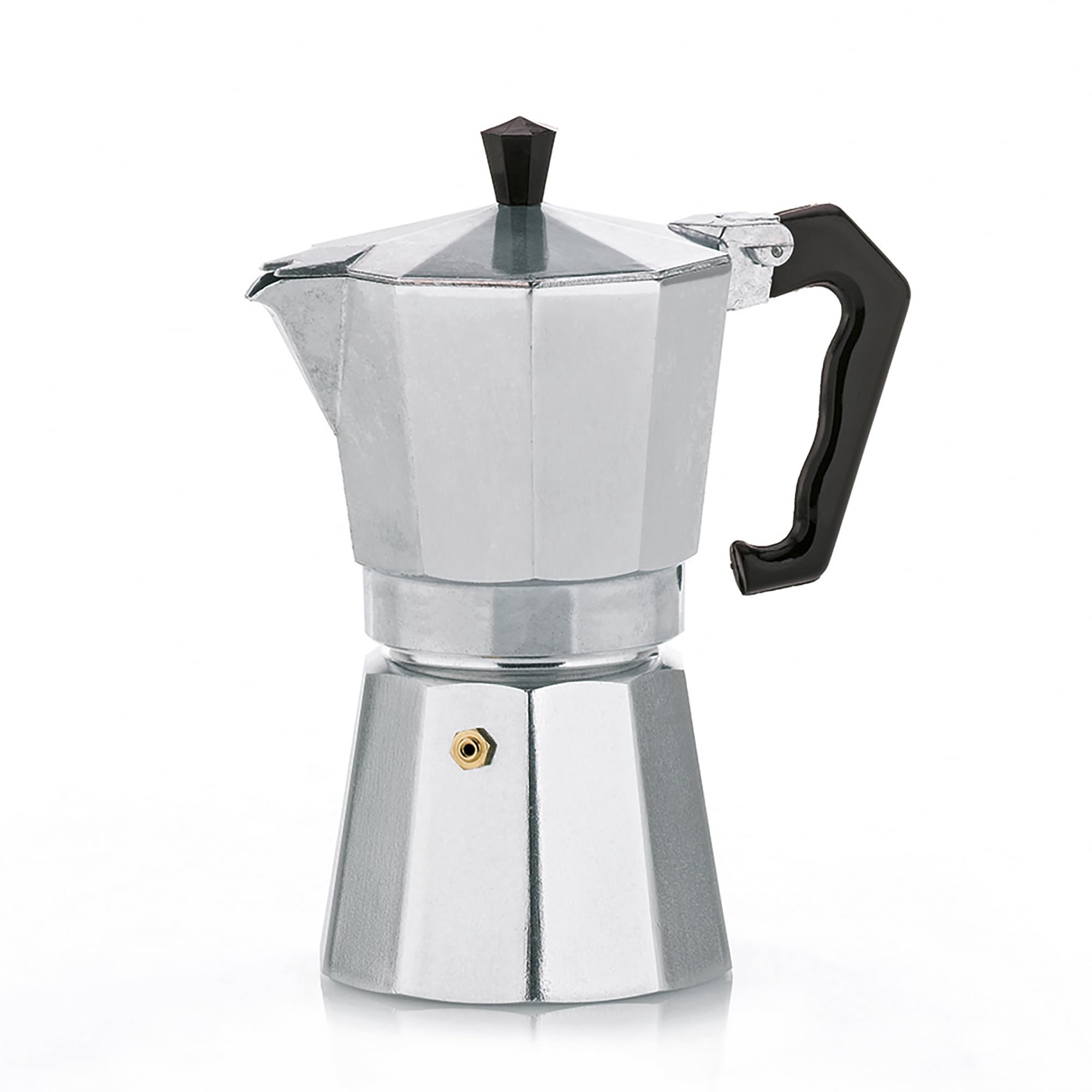 kela Espresso Maker for 6 Cups, Espresso Pot 300ml, Coffee Maker Aluminium, Italia, Espresso Maker for stovetop, All Types of cookers Except Induction, Silver matt