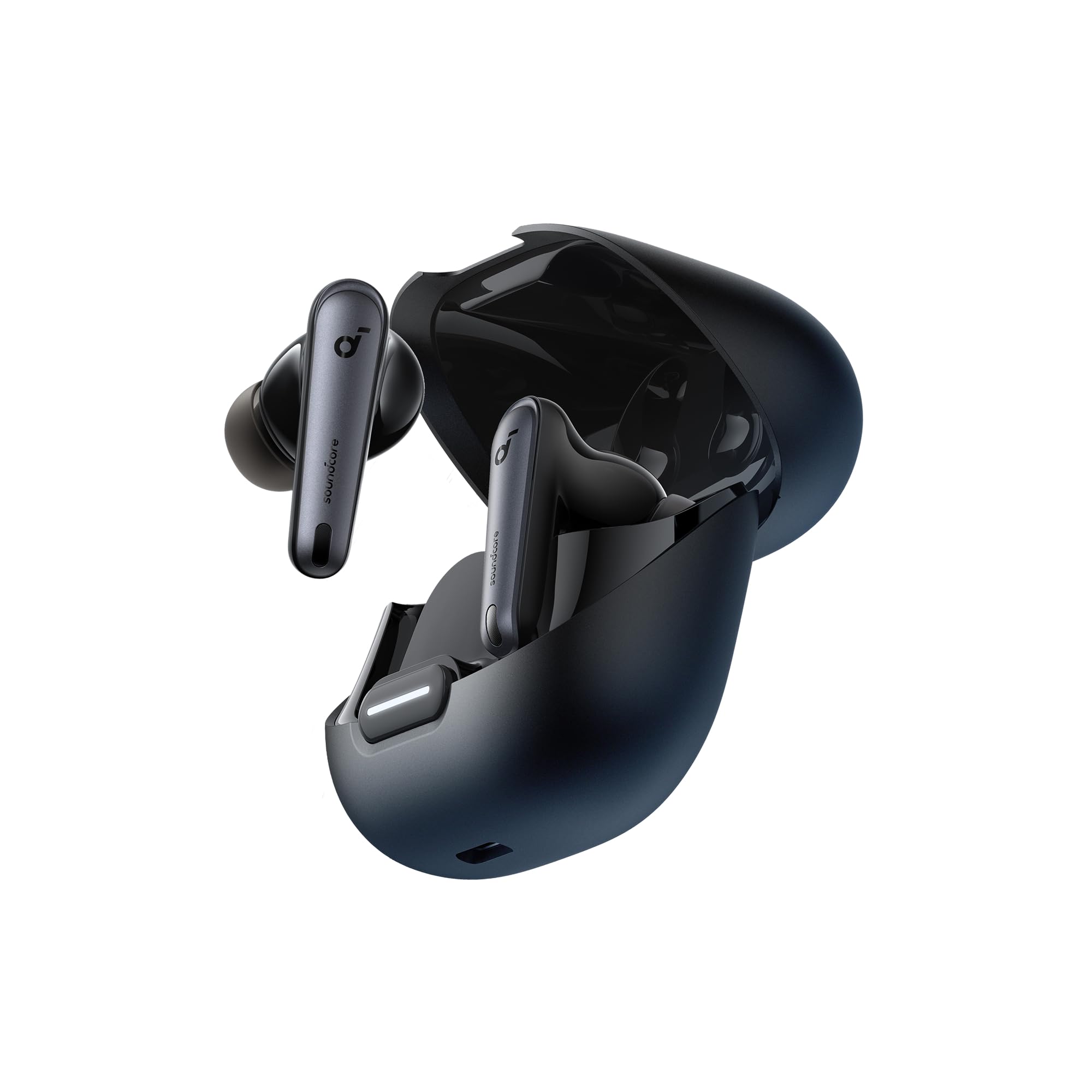 Soundcore by Anker Liberty 4 NC Wireless Earbuds, 98.5% Noise Reduction, Adaptive Noise Cancelling to Ears and Environment, Hi-Res Sound, 50H Battery, Wireless Charging, Bluetooth 5.3