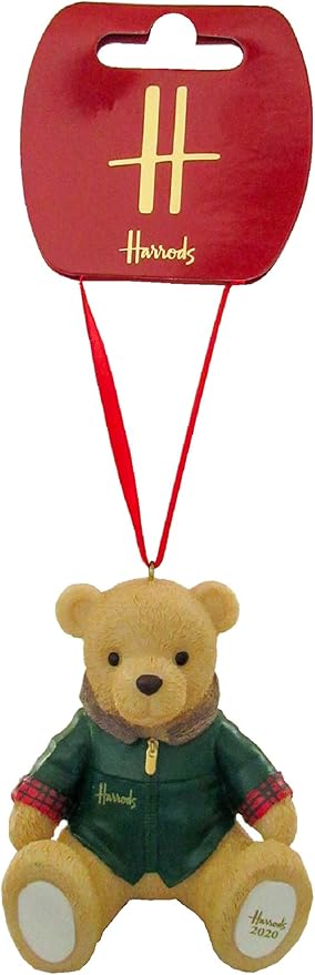 Amazon Co Jp 英国 Harrods ハロッズ 年 クリスマスベア イヤーベア ニコラス クリスマス デコレーション 並行輸入品 ホーム キッチン