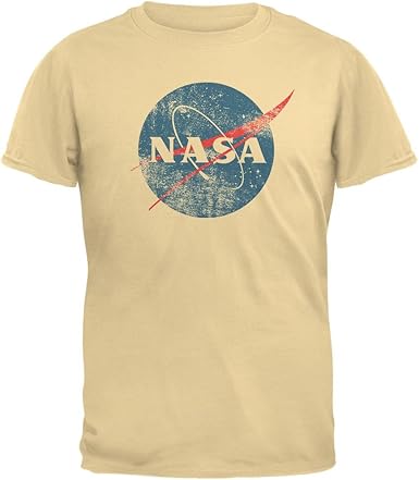 Amazon.com: Old Glory NASA - Camiseta para hombre, diseño de logotipo  envejecido: Clothing