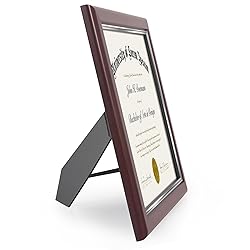 Americanflat Ornate 8.5x11 Diploma Frame in