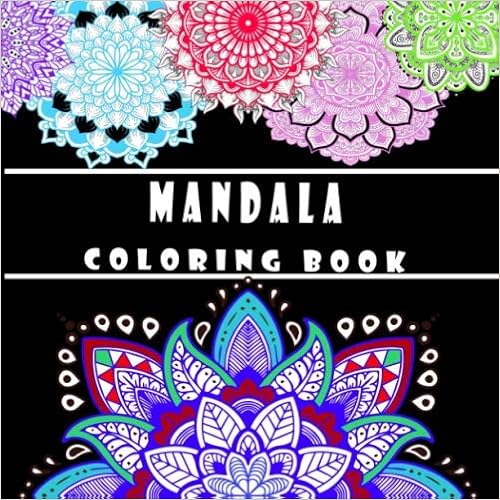 Amazon Mandala Coloring Book マンダラ黒背景 マンダラ 塗り絵 50 Mandala マンダラ 塗り絵 大人 大人 の 塗り絵 曼 Jamaes Sali St Meditation