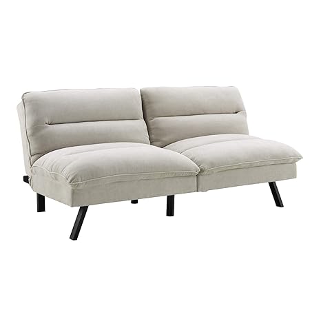 Amazon Com Modern Convertible Sofa Sleeper Contemporary Futon
