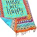 JINSEY Sunshine Happy Round Tassel Fringing Beach Wrap Shawl Cover Up Blanket 59