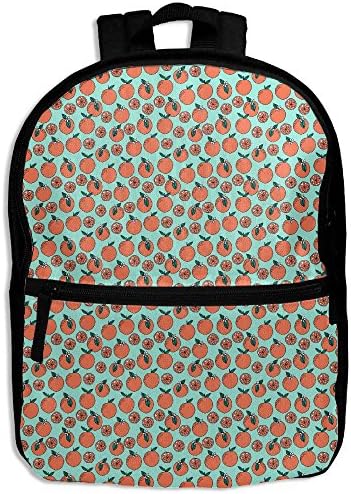 Oranges Fruit Summer Citrus Florida Print Toddler Boys Girls Shoulder Backpacks School Bag