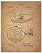 Duck Hunting Patent Prints - Set Of 4 (8 Inches X 10 Inches) Vintage Wall Art Decor Photos